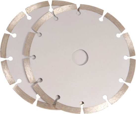FERM WSA1001 Set 2 lame diamantate 125mm per Scanalatore WSM1009