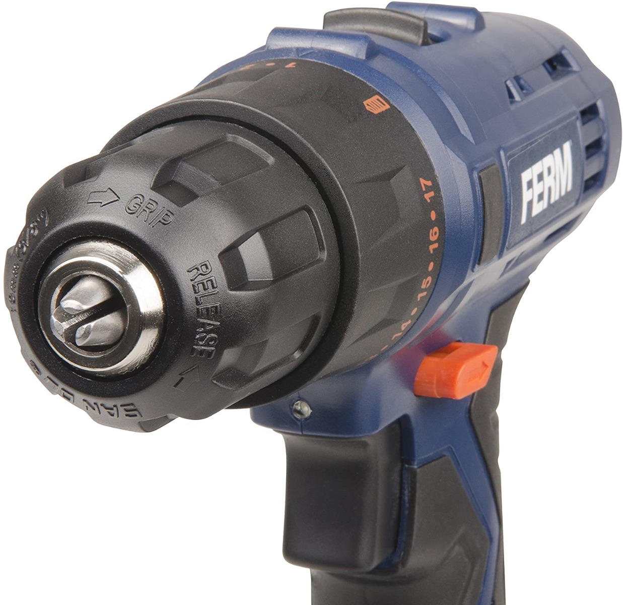 FERM CDM1120 Trapano avvitatore a batteria da 18V. Include 2 batterie 1.5Ah