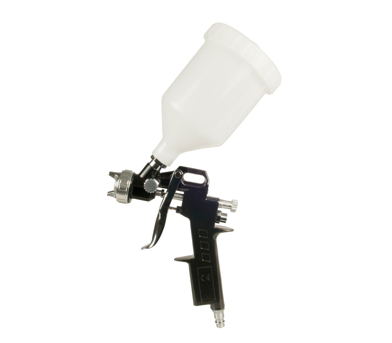 FERM ATM1036 Set di utensili pneumatici 5 pezzi - contiene pistola a spruzzo, gonfiatore, soffiatore per pulizia, pistola di soffiaggio, tubo per aria 5m - per compressore