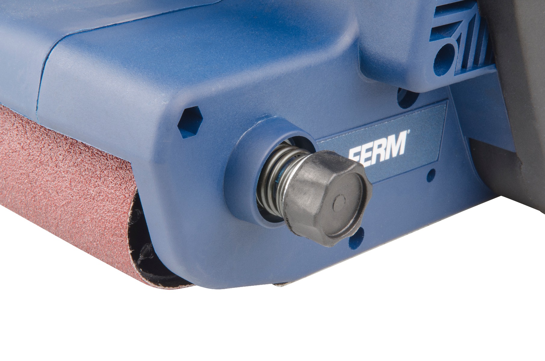 FERM Levigatrice A Nastro 900W. Include Nastro Abrasivo G80 E Sacca Raccolta Polvere 13 FERM Levigatrice a Nastro 900W. Include nastro abrasivo G80 e sacca raccolta polvere