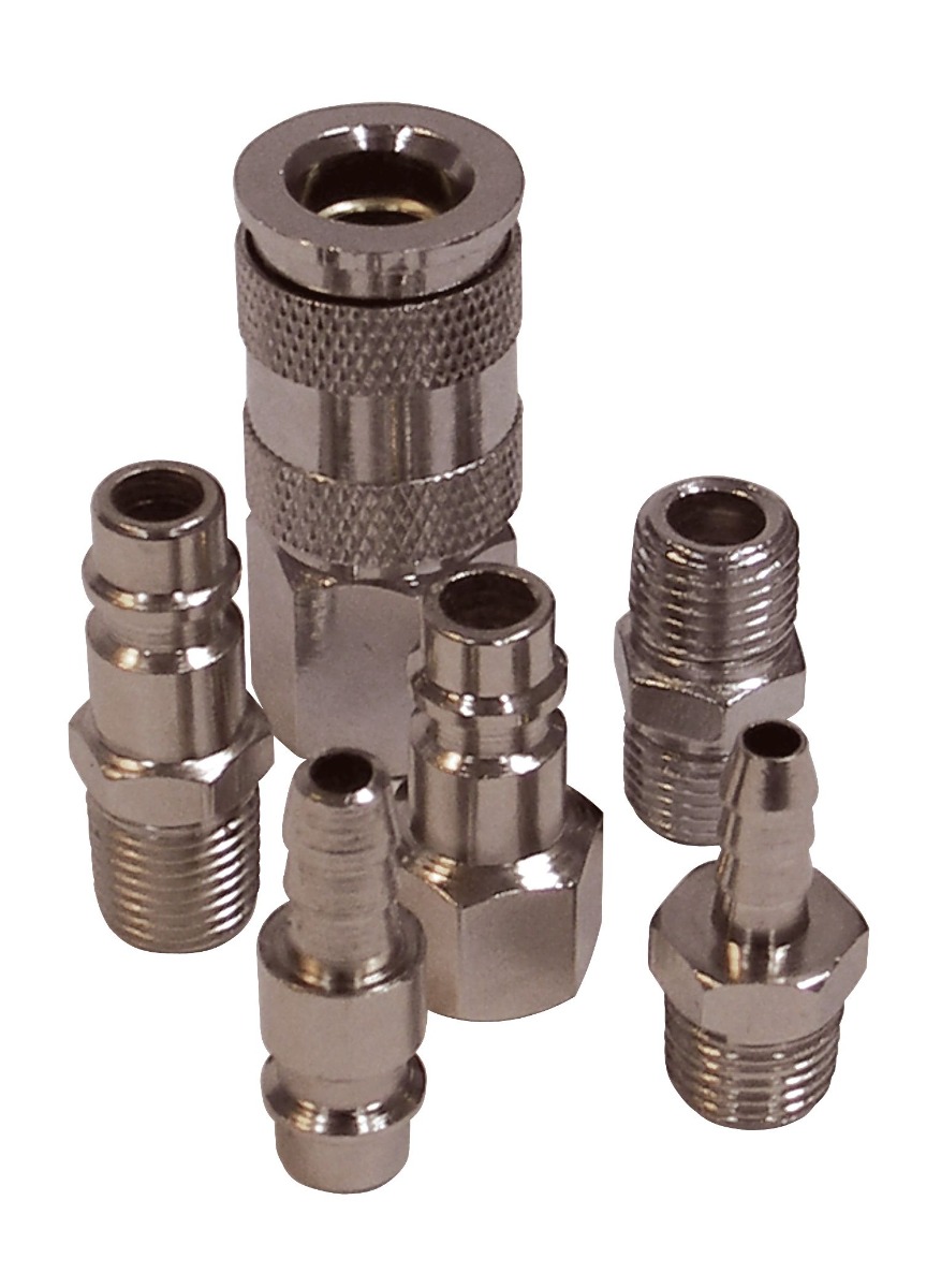 FERM ATA1025 Set di attacchi per Compressori | Aria compressa