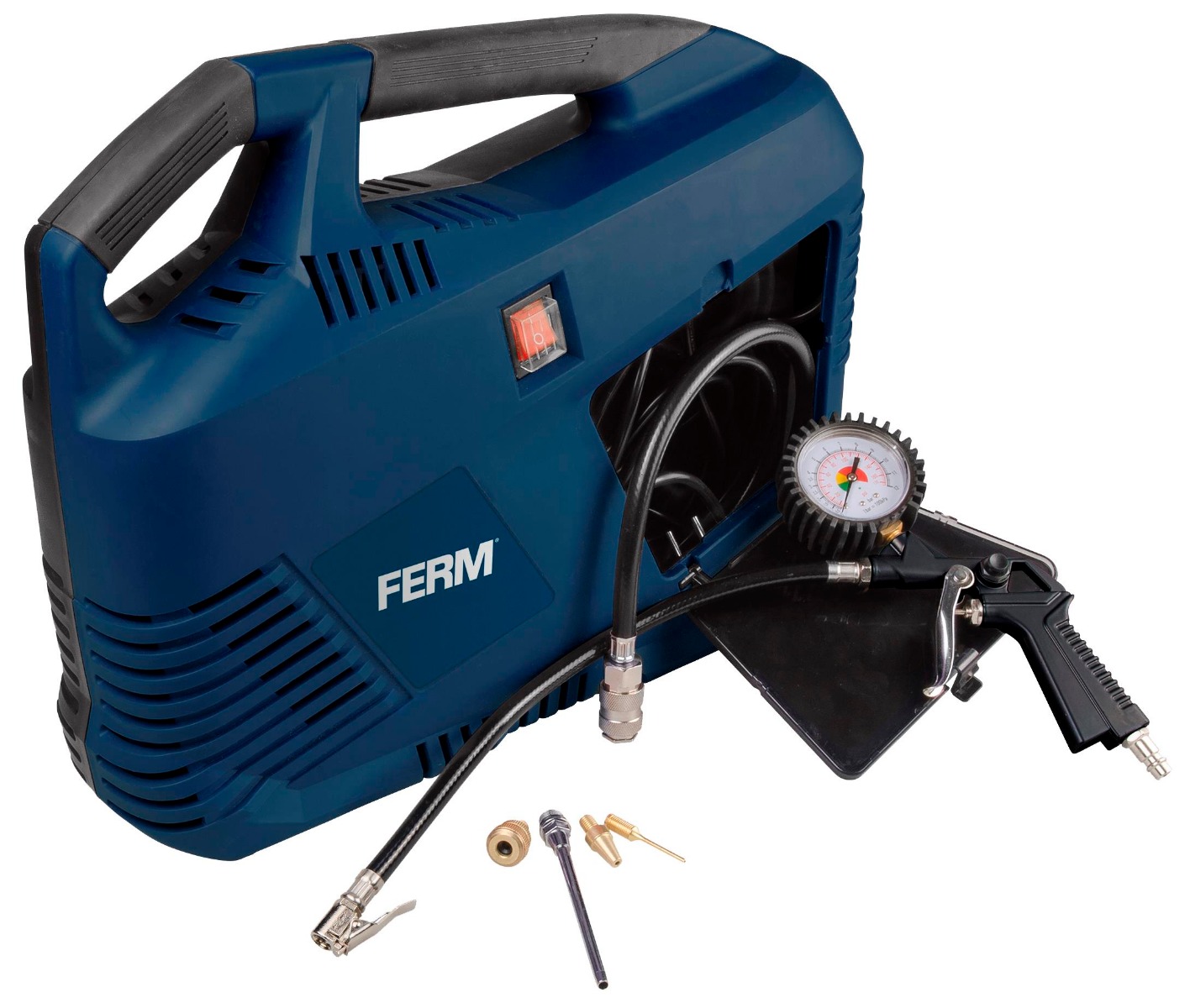FERM CRM1049 Compressore portatile 1100W