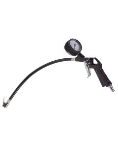 FERM Tyre inflator + pressure gauge