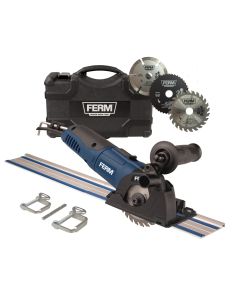 Precisie-cirkelzaag 500W + Geleiderail