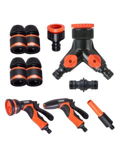 Complete hose connection set 