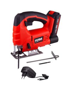JSM1033 SET Wireless Jigsaw with 2Ah Batterie and charger + sawblades and acc