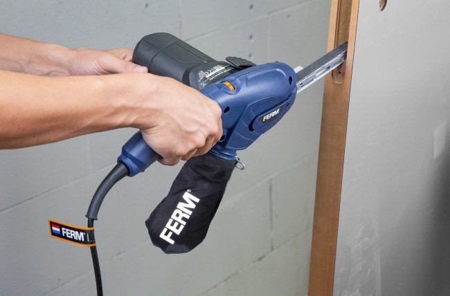 FERM Lima A Nastro Di Precisione 400W Incl. Braccio Largo 13mm, Braccio Stretto 8mm, Braccio Angolato 13mm E 12 Nastri Abrasivi 11 FERM EFM1001 Lima a nastro di precisione 400W