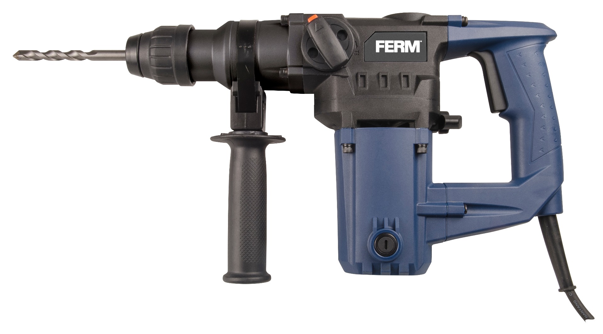 Martello Demolitore FERM 1500W - Con 3 Punte E 2 Scalpelli | 6.0 Joule, Perforazione Fino A 32mm Cemento - Foto 11