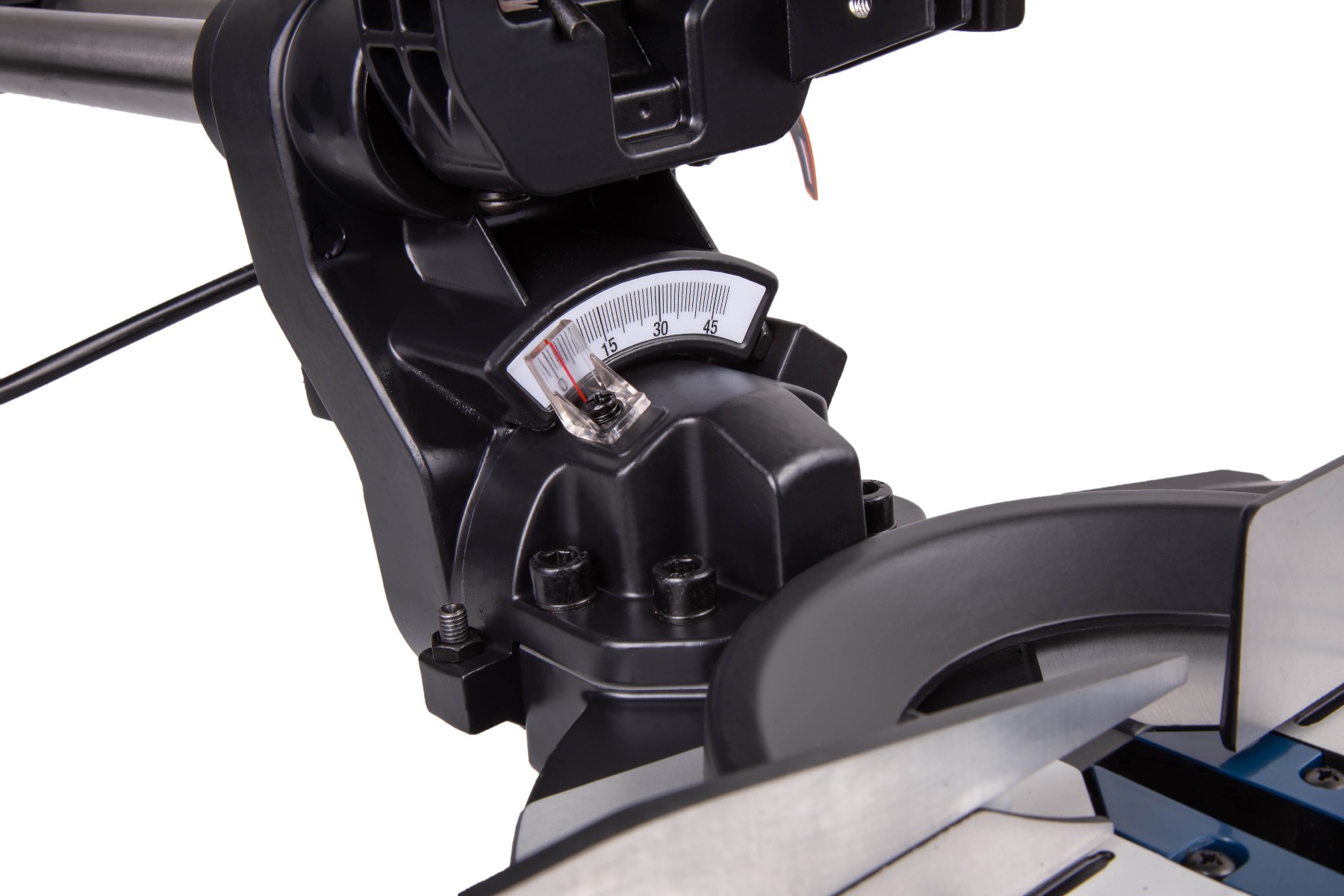 FERM MSM1039 Troncatrice Radiale 1500W, Ø 210mm. Include lama 48T TCT, 2 barre estendibili e una connessione aspirapolvere