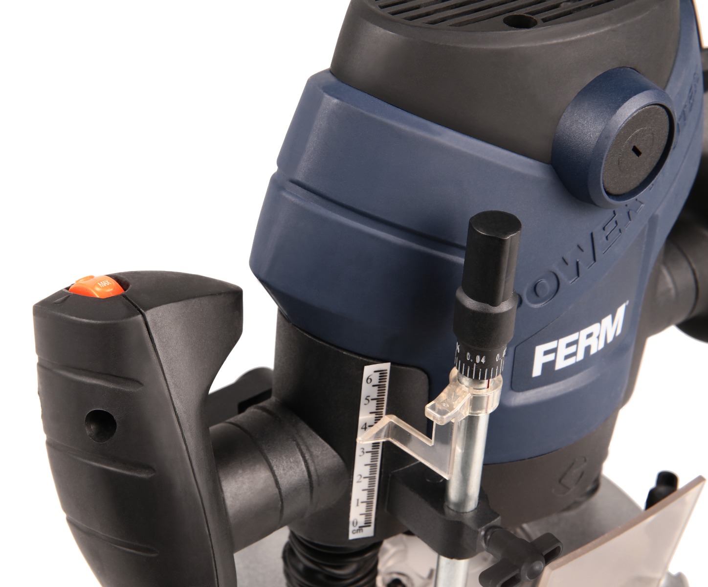 FERM Fresatrice Verticale 1300W. Include 6 Frese, Guida Parallela, Illuminazione LED E Set Di Accessori 13 FERM PRM1015 Fresatrice verticale 1300W