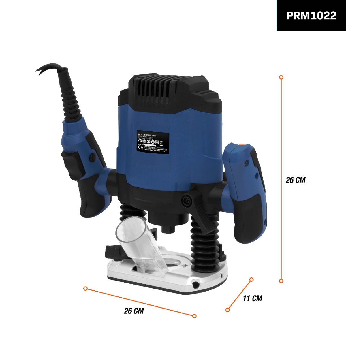 Défonceuse FERM PRM1022