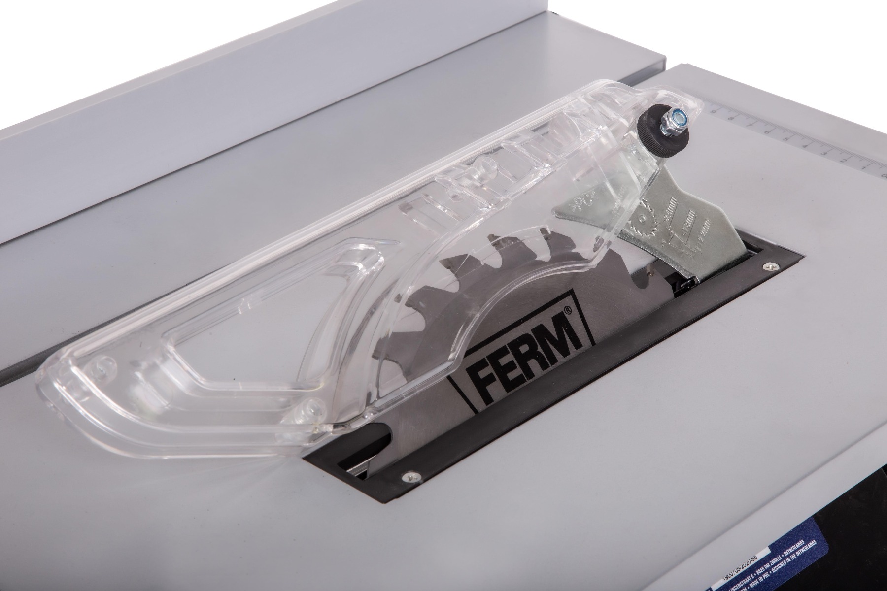 FERM TSM1036 Sega da Tavolo 800W. Include Lama per Sega ø 200 mm 24 denti